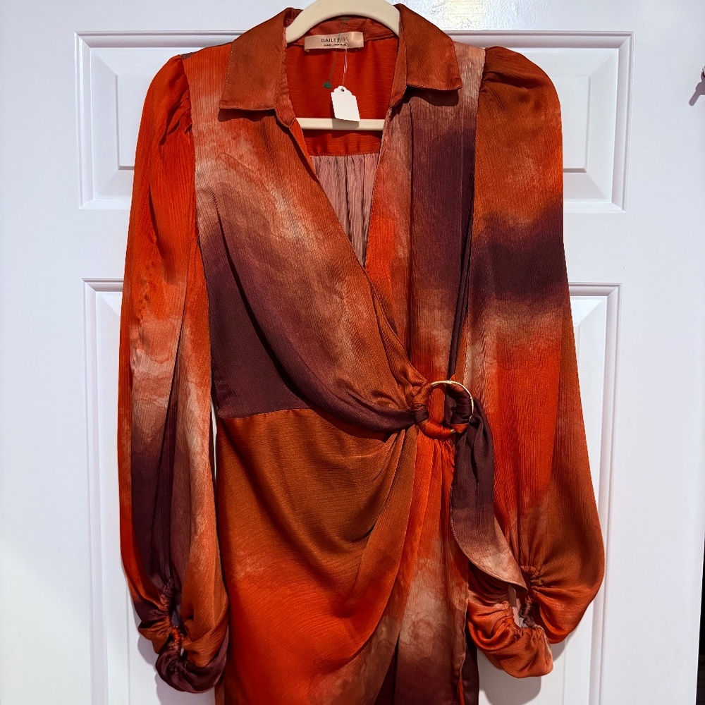 Hombre wrap dress
